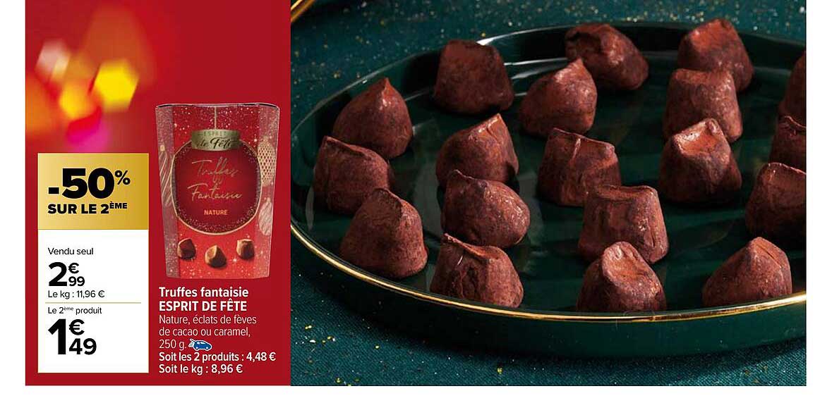 Truffes Fantaisie Esprit De Fête