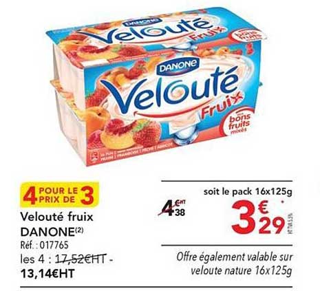 Velouté Fruix Danone