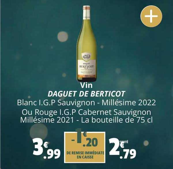 vin daguet de berticot