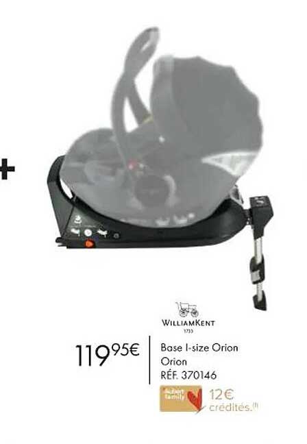 william kent base i-size orion orion