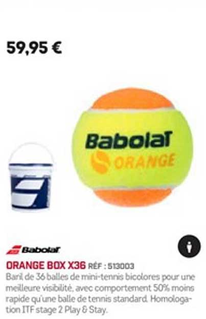 babolai orange box x36
