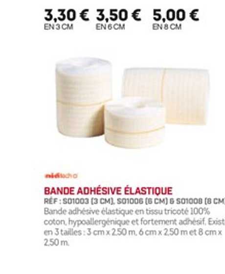 bande adhésive élastique méditecho