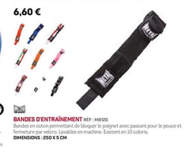 bandes d'entraînement