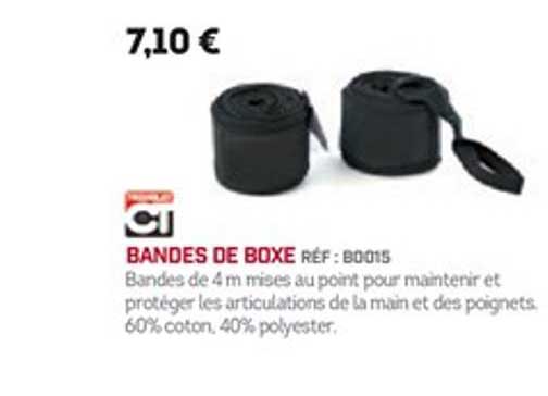 bandes de boxe
