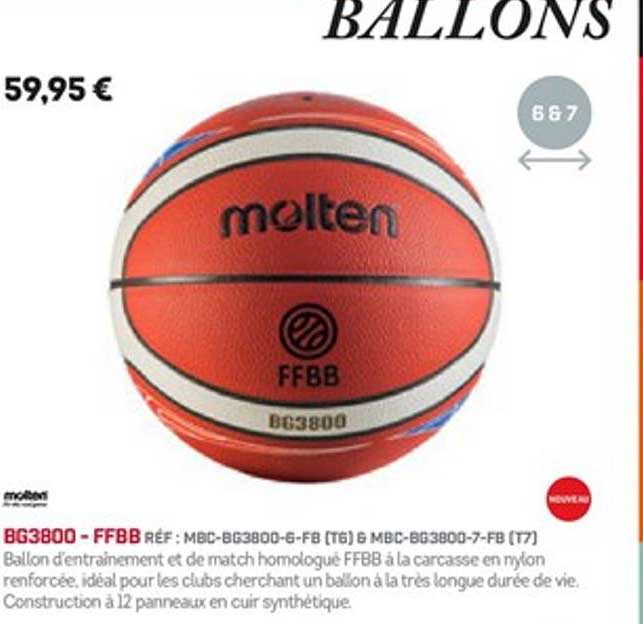 bg3800 - ffbb molten