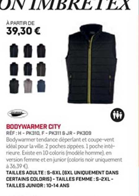 bodywarmer city