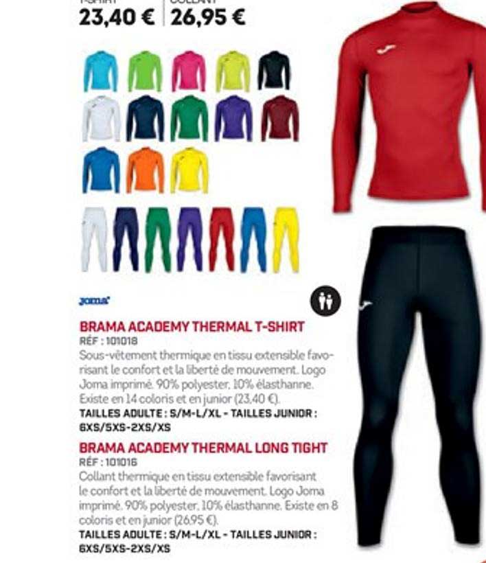 Brama Academy Thermal T Shirt Brama Academy Thermal Long Tight Joma