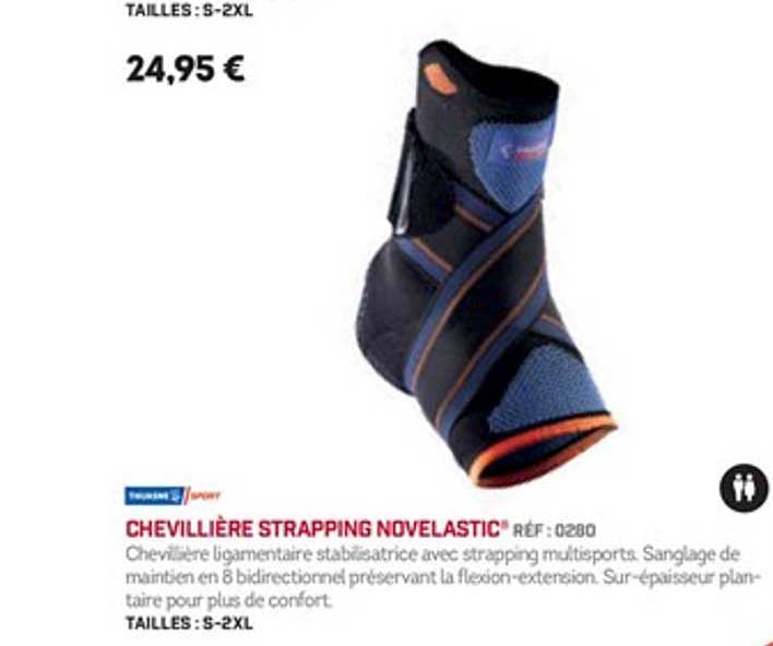 Chevillière Strapping Novelastic