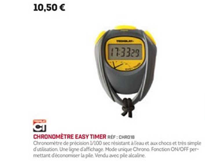 chronomètre easy timer