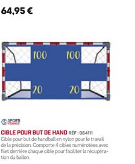 cible pour but de hand