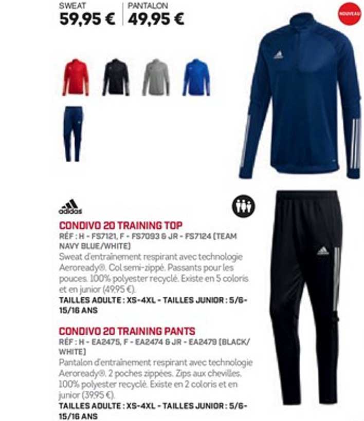 condivo 20 training top condivo 20 training pants