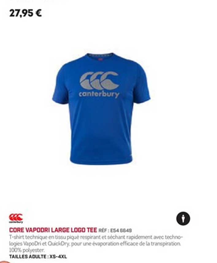 core vapodri large logo tee