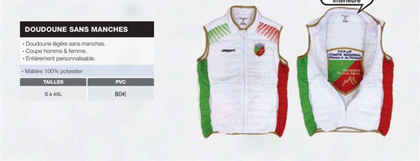 doudoune sans manches