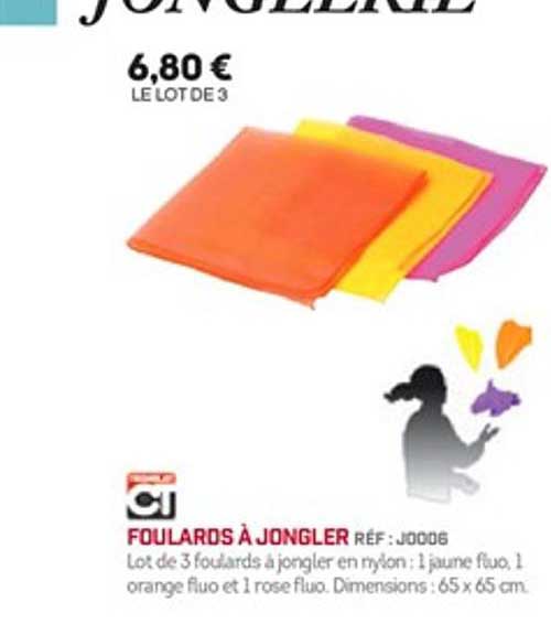 foulards à jongler