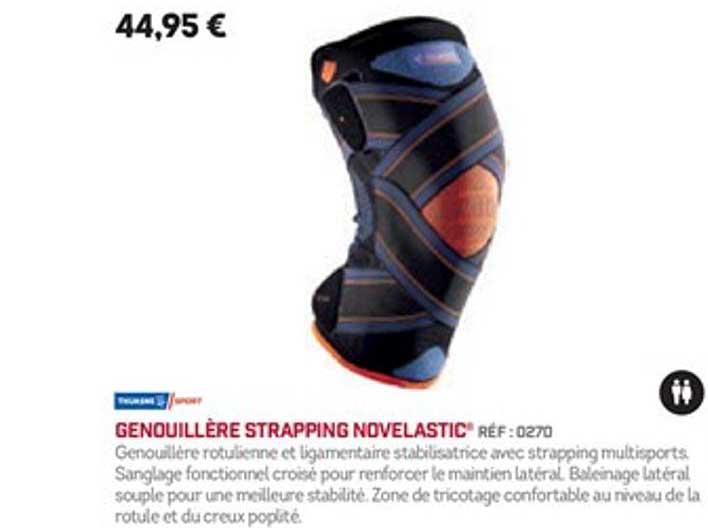 genouillère strapping novelastic