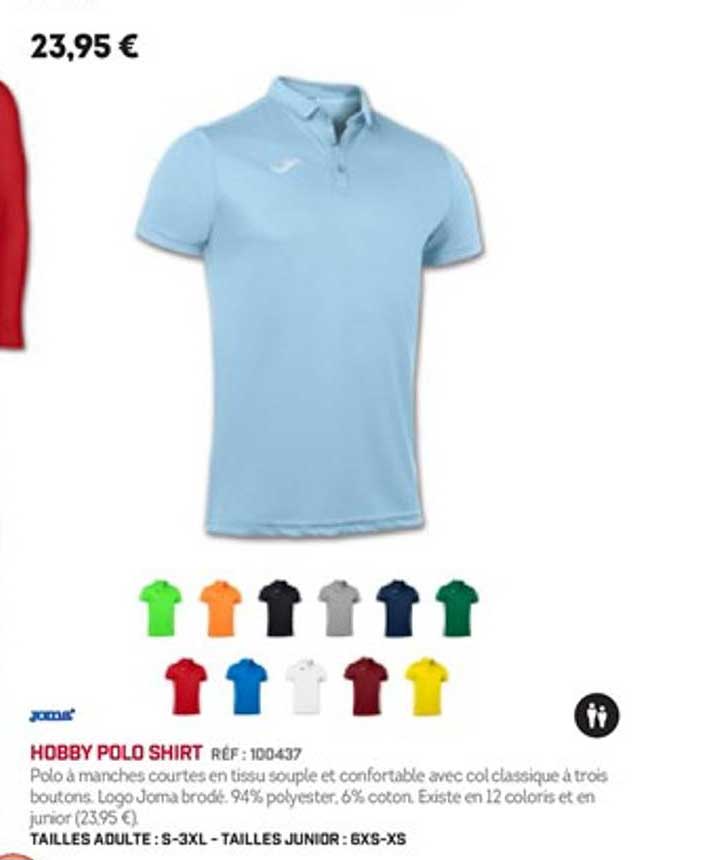 hobby polo shirt joma