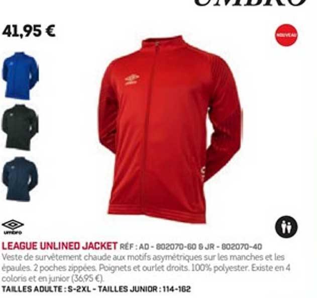 league unlined jacket