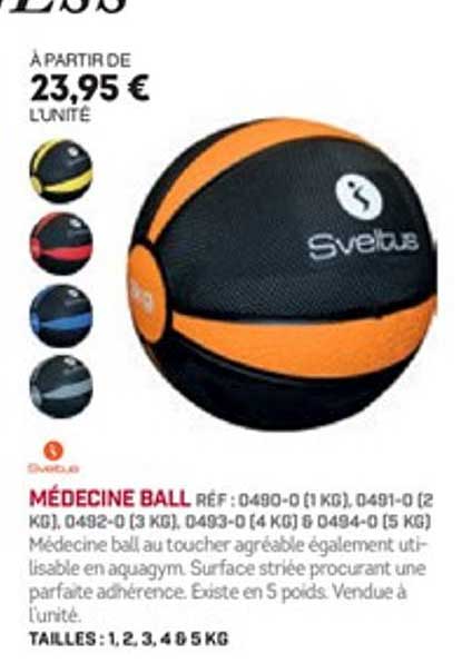 Médecine Ball Sveltus