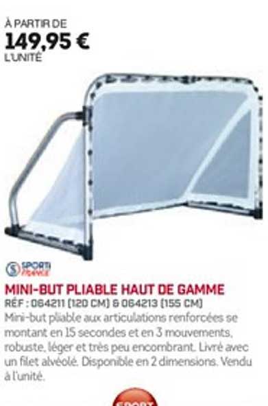 mini-but pliable haut de gamme