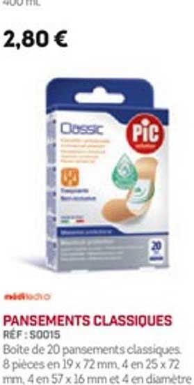 pansements classique méditecho