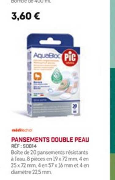 pansements double peau méditecho