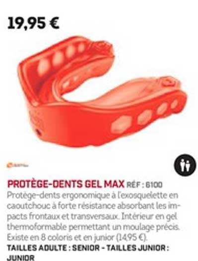 protège-dents gel max