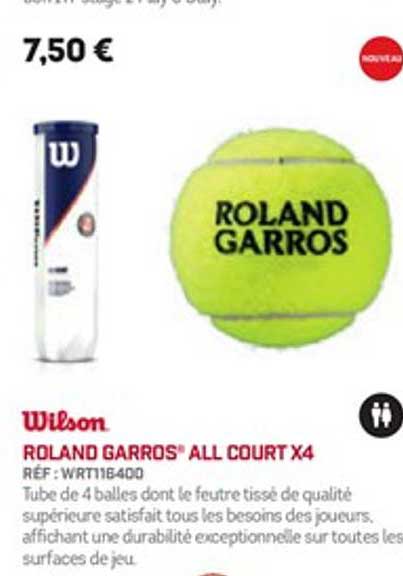 roland garros all court x4 wilson