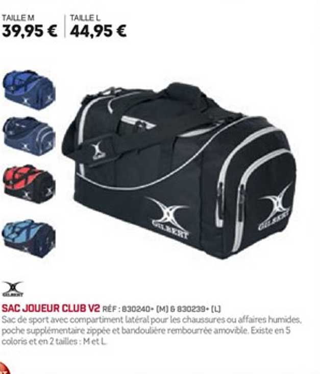 Sac Joueur Club V2