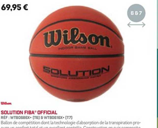 solution fiba official wilson