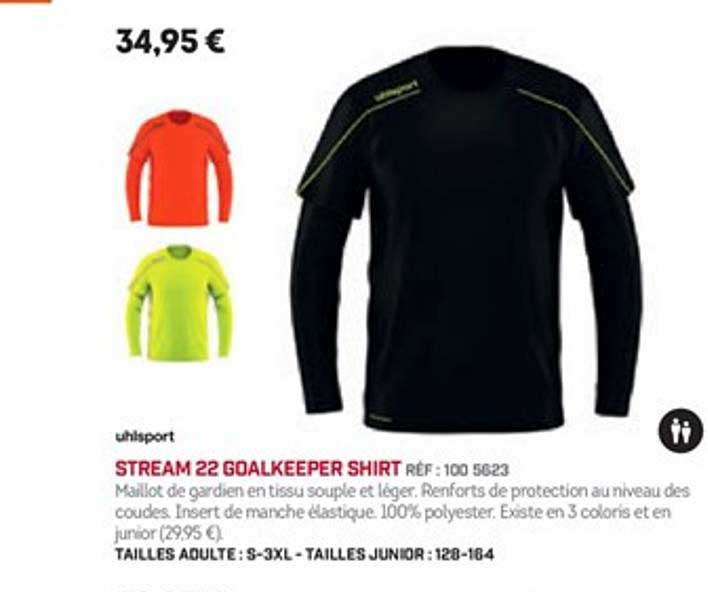 stream 22 goalkeeper shirt uhisport