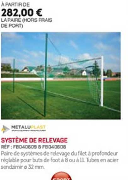système de revelage metaluplast