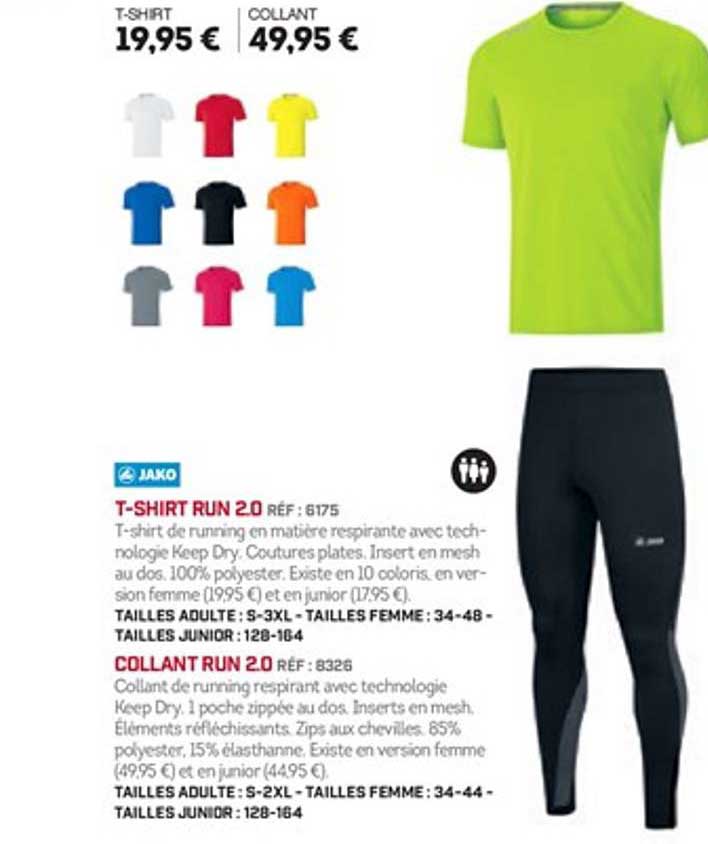 t shirt run 2.0 collan run 2.0 jako