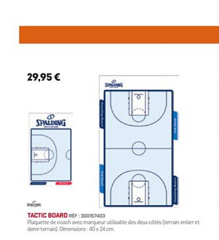 tactic board spalding