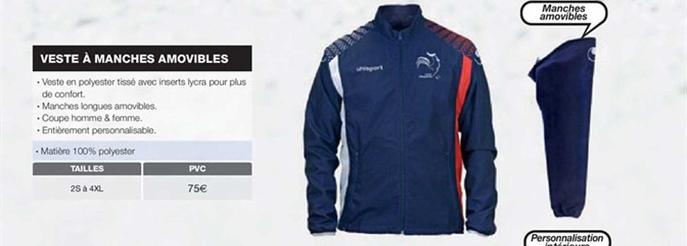 veste à manches amovibles