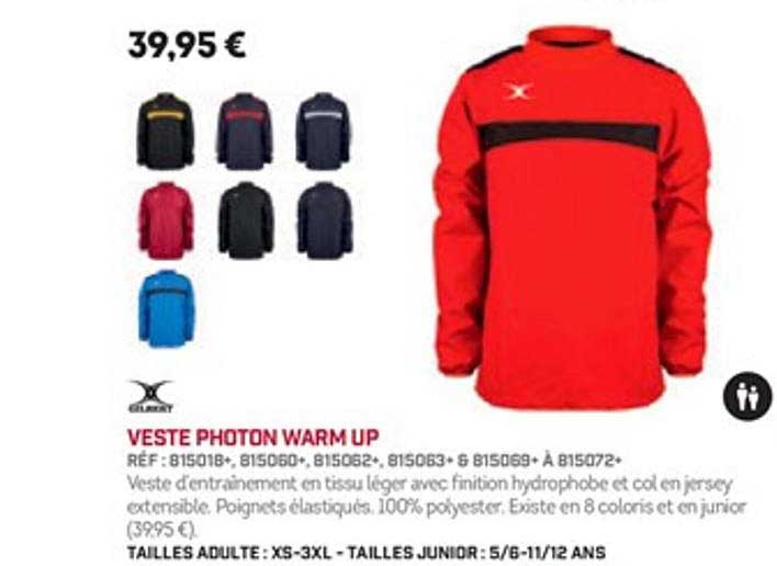 veste photon warm up