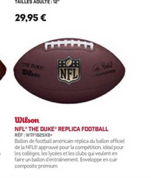 wilson nfl the duke replica football
