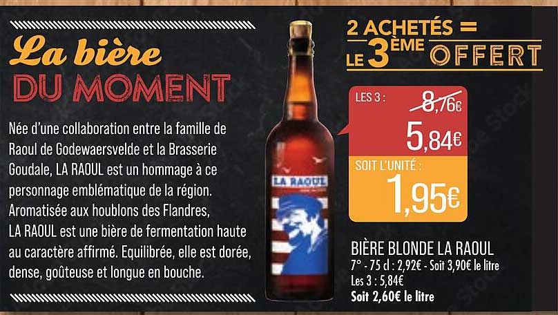 bière blonde la raoul