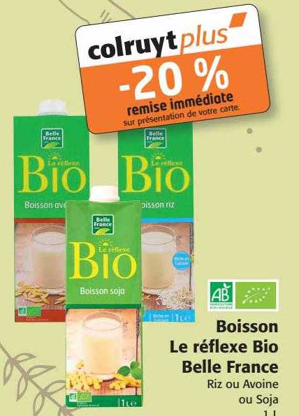 boisson le réflexe bio belle france