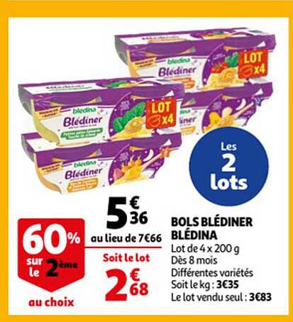 bols blédiner blédina