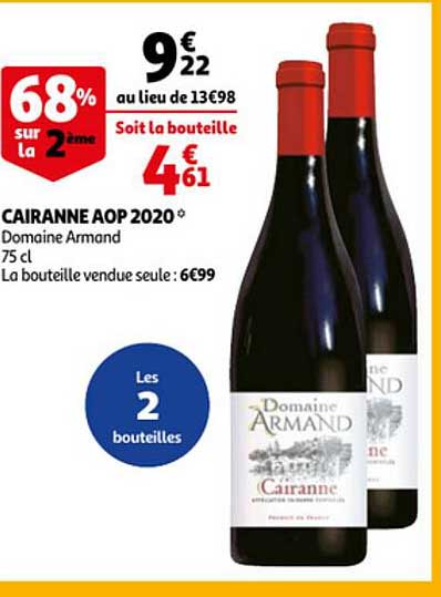 cairanne aop 2020 domaine armand