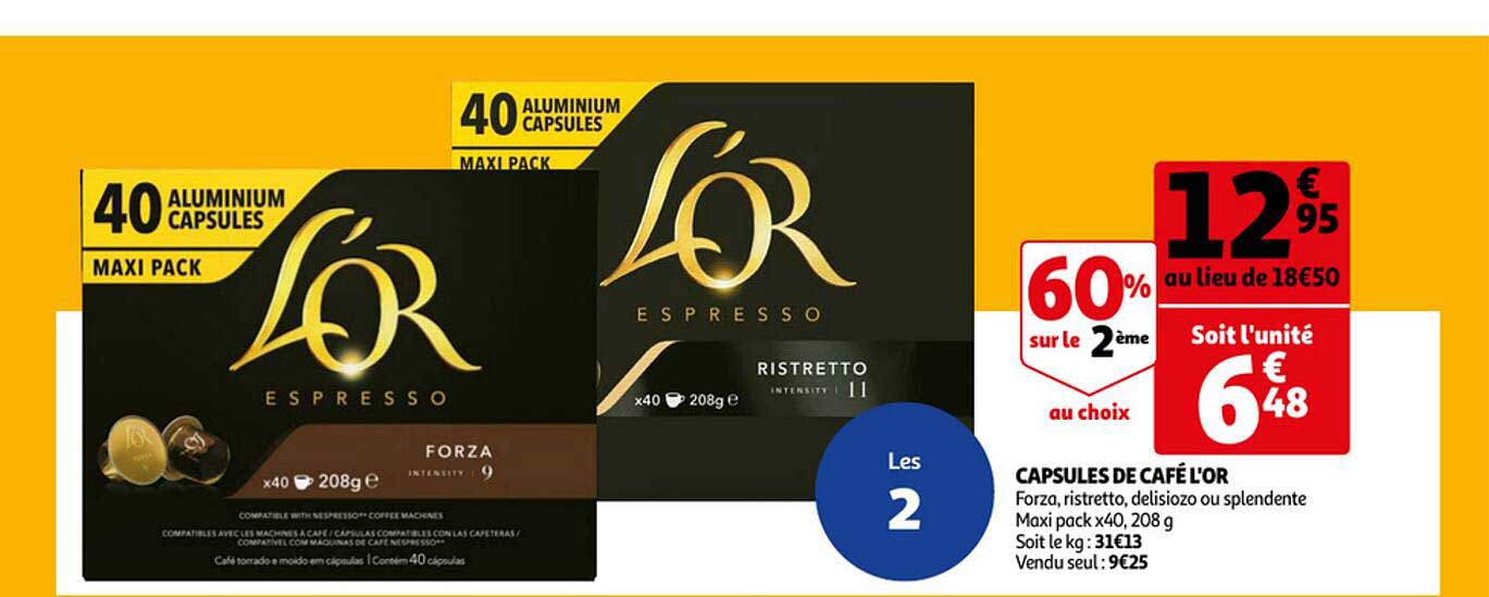 Capsules De Café L'or