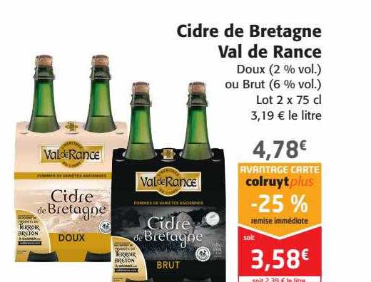 cidre de bretagne val de rance