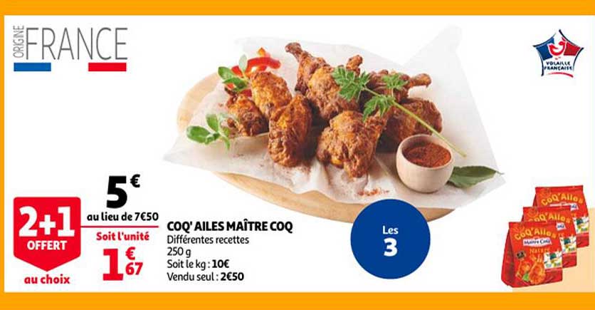 coq'ailes maître coq