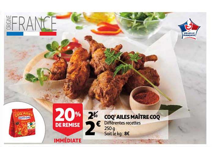 coq'ailes maître coq