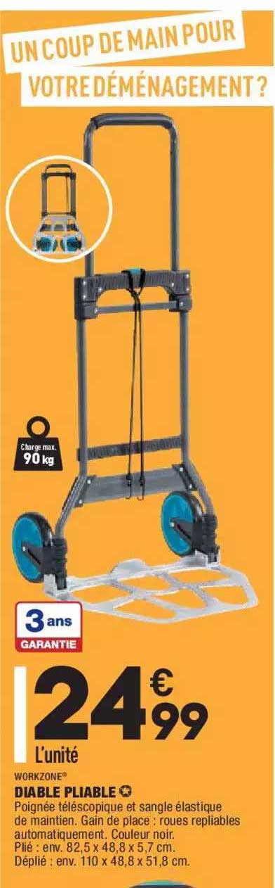 Diable Pliable Workzone