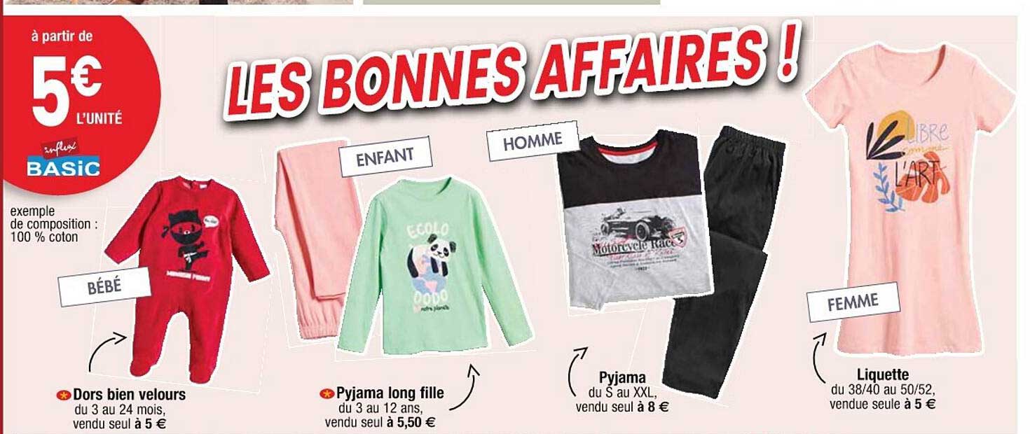 Dors Bien Velours, Pyjama Long Fille, Pyjama, Liquette