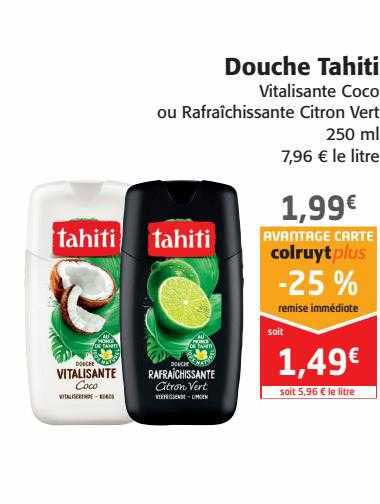 Douche Tahiti