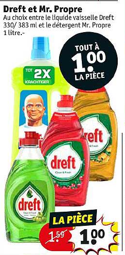 dreft et mr. propre