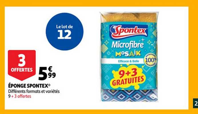 éponge Spontex