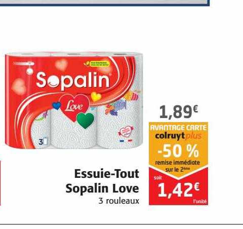 essuie-tout sopalin love